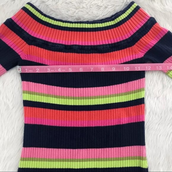 NWOT - Trina Turk Necha Multi Striped Dress Medium - Picture 6 of 6